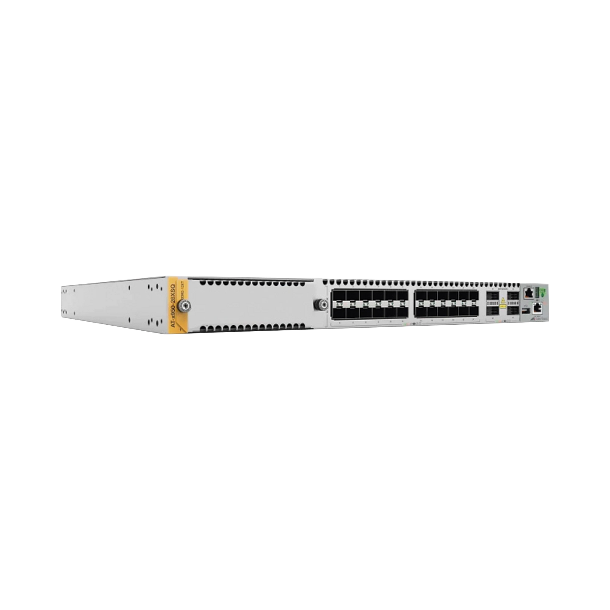 SWITCH STACKEABLE CAPA 3, 24 X SFP+ 10G, 4 X 40G/100G QSFP+/QSFP28, CON NCP1-Networking-ALLIED TELESIS-Bsai Seguridad & Controles