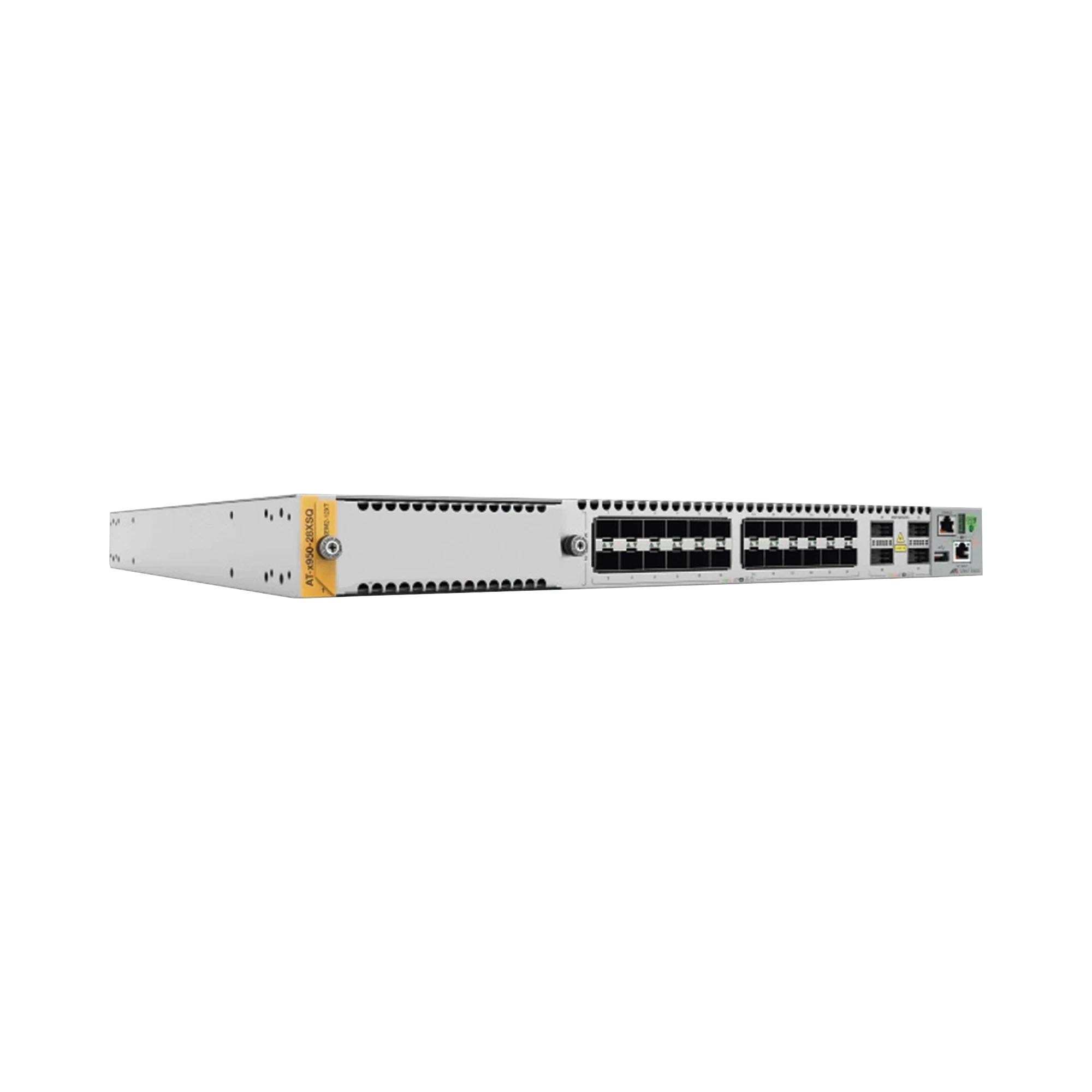 SWITCH STACKEABLE CAPA 3, 24 X SFP+ 10G, 4 X 40G/100G QSFP+/QSFP28, CON NCP1-Networking-ALLIED TELESIS-Bsai Seguridad & Controles