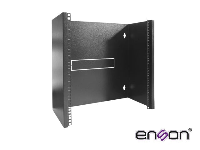RACK DE PARED ENSON ENS-RACKW12U 12UR PREPARADO PARA ANCLAJE EN PARED CONSTRUIDO EN UNA SOLA PIEZA CAPACIDAD DE CARGA DE 20 KG IDEAL PARA ESPACIOS REDUCIDOS CUMPLE CON NORMA EIA-Racks y Gabinetes-ENSON-Bsai Seguridad & Controles