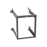 RACK PANZONE® DE MONTAJE EN PARED, DE 19IN, PROFUNDIDAD AJUSTABLE, RIELES NUMERADOS Y ROSCADOS #12-24, 12 UR, COLOR NEGRO-Racks y Gabinetes-PANDUIT-Bsai Seguridad & Controles