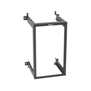RACK PANZONE® DE MONTAJE EN PARED, DE 19IN, PROFUNDIDAD AJUSTABLE, RIELES NUMERADOS Y ROSCADOS #12-24, 18 UR, COLOR NEGRO-Racks y Gabinetes-PANDUIT-Bsai Seguridad & Controles