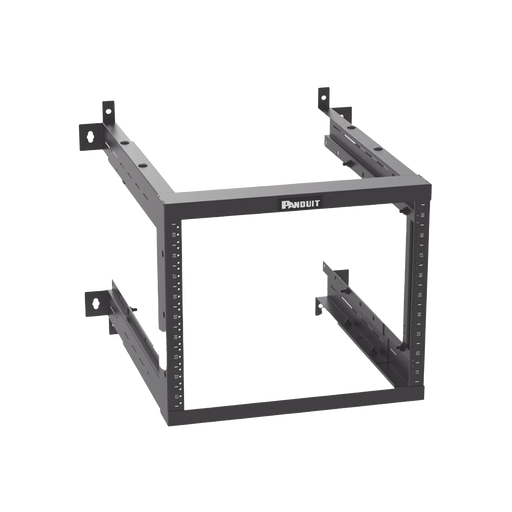 RACK PANZONE® DE MONTAJE EN PARED, DE 19IN, PROFUNDIDAD AJUSTABLE, RIELES NUMERADOS Y ROSCADOS #12-24, 9 UR, COLOR NEGRO-Racks y Gabinetes-PANDUIT-Bsai Seguridad & Controles