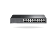 TP-LINK TL-SF1024D - SWITCH NO ADMINISTRABLE DE 24 PUERTOS 10/100 MBPS PARA ESCRITORIO/RACK-Switches-TP-LINK-Bsai Seguridad & Controles