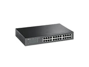 TP-LINK TL-SG1024D - SWITCH GIGABIT NO ADMINISTRABLE DE 24 PUERTOS 10/100/1000 MBPS PARA ESCRITORIO/RACK-Switches-TP-LINK-Bsai Seguridad & Controles