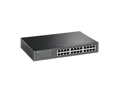 TP-LINK TL-SG1024D - SWITCH GIGABIT NO ADMINISTRABLE DE 24 PUERTOS 10/100/1000 MBPS PARA ESCRITORIO/RACK-Switches-TP-LINK-Bsai Seguridad & Controles
