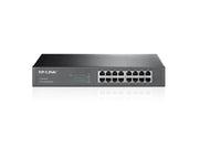 TP-LINK TL-SG1016D - SWITCH GIGABIT NO ADMINISTRABLE DE 16 PUERTOS 10/100/1000 MBPS PARA ESCRITORIO/RACK.-Switches-TP-LINK-Bsai Seguridad & Controles
