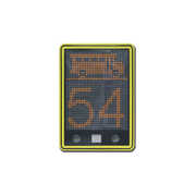 RADAR DE VELOCIDAD DE 3 DÍGITOS CON MENSAJES VARIABLES Y CONFGURABLES-Acceso Vehicular-ACCESSPRO INDUSTRIAL-Bsai Seguridad & Controles