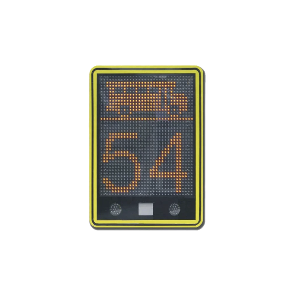 RADAR DE VELOCIDAD DE 3 DÍGITOS CON MENSAJES VARIABLES Y CONFGURABLES-Acceso Vehicular-ACCESSPRO INDUSTRIAL-Bsai Seguridad & Controles