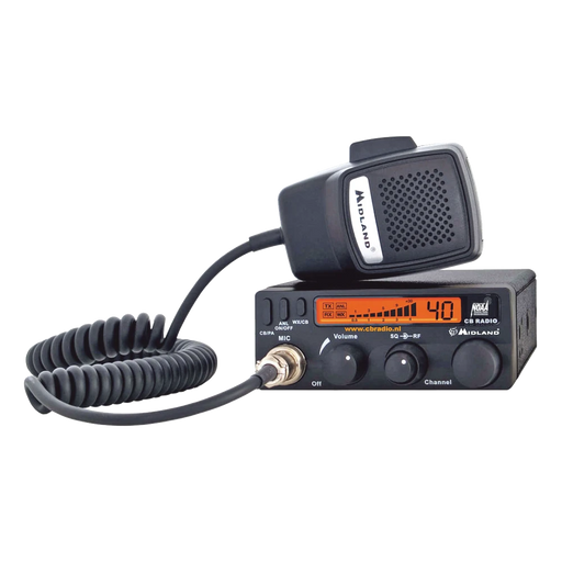 RADIO BANDA CIVIL 26.965 - 27.405 MHZ-Radios Amateur-MIDLAND-Bsai Seguridad & Controles