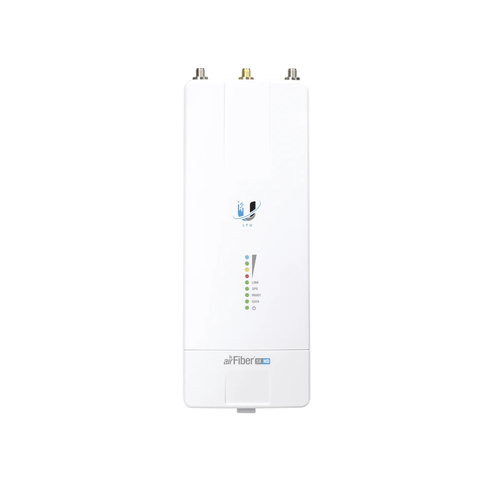 RADIO DE BACKHAUL CONECTORIZADO DE ALTA CAPACIDAD, CON TECNOLOGÍA LTU AIRFIBER HASTA 1 GBPS, 5 GHZ (4.8 - 6.2 GHZ), NO HAY COMPATIBILIDAD CON AF-5X-Enlaces de Backhaul-UBIQUITI-Bsai Seguridad & Controles