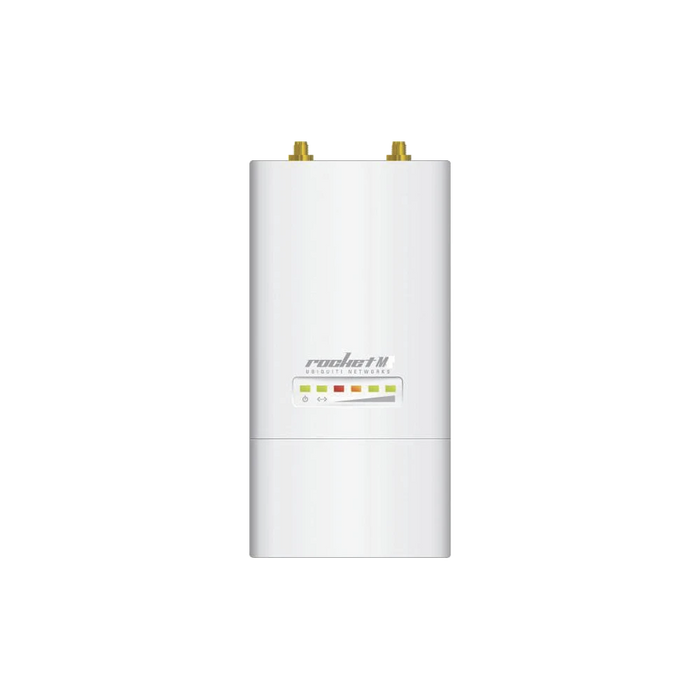 RADIO ESTACIÓN BASE AIRMAX ROCKET-M2, HASTA 150 MBPS, 2 GHZ (2402-2462 MHZ)-Enlaces PtP y PtMP-UBIQUITI-ROCKETM2-Bsai Seguridad & Controles