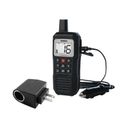 RADIO MARINO PORTÁTIL VHF, FLOTANTE Y SUMERGIBLE, RX: 156.050-163.275MHZ TX: 156.025-157.425MHZ, CUMPLE CON LOS CANALES MARINOS INTERNACIONALES, DE EUA Y CANADÁ-Radios Marinos-UNIDEN-Bsai Seguridad & Controles