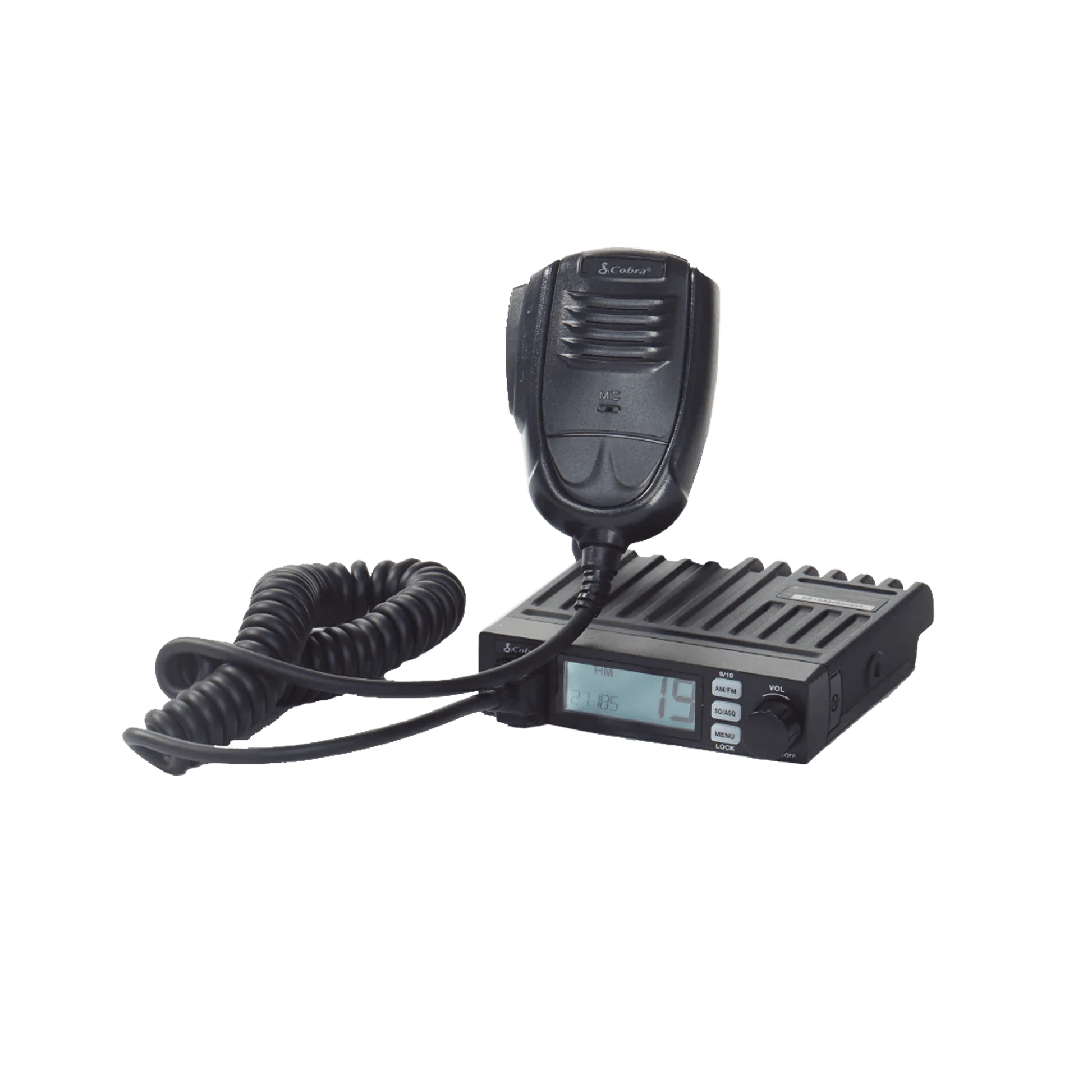 RADIO MÓVIL EN BANDA CB DE 40 CANALES EN MODULACIÓN AM Y FM-Radios Amateur-COBRA-Bsai Seguridad & Controles