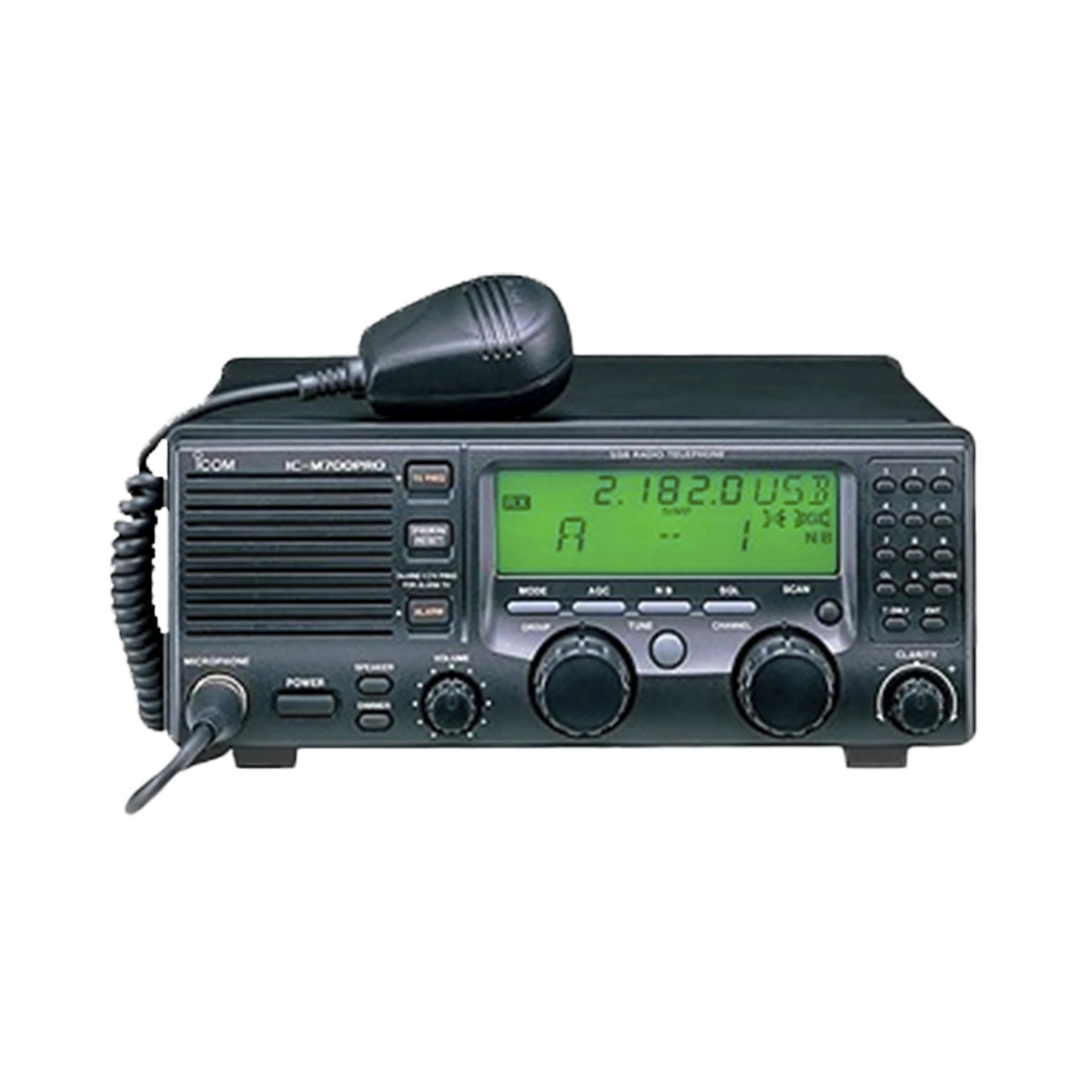RADIO MÓVIL HF, 150W PEP INFERIOR A 24MHZ, 60W PEP SUPERIOR A 24MHZ, GRAN PANTALLA DE MATRIZ DE PUNTOS DE FÁCIL ACCESO.-Radios Marinos-ICOM-Bsai Seguridad & Controles