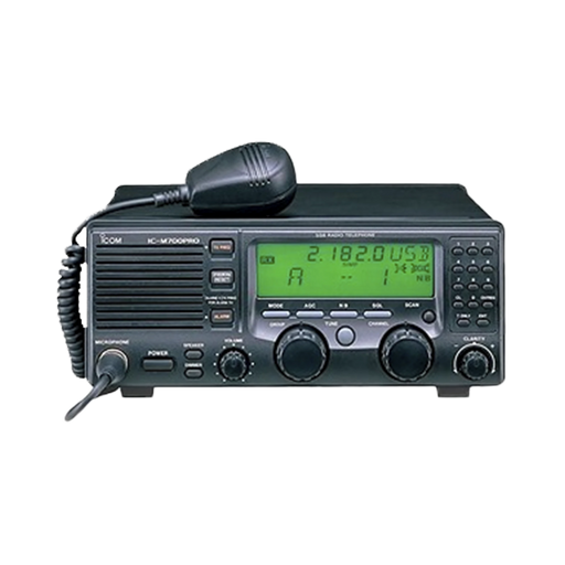 RADIO MÓVIL HF, 150W PEP INFERIOR A 24MHZ, 60W PEP SUPERIOR A 24MHZ, GRAN PANTALLA DE MATRIZ DE PUNTOS DE FÁCIL ACCESO.-Radios Marinos-ICOM-Bsai Seguridad & Controles