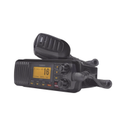 RADIO MÓVIL MARINO VHF, COLOR NEGRO, 25 W DE POTENCIA, SUMERGIBLE IPX4, RANGO DE FRECUENCIA.: TX: 156.025-157.425 MHZ, RX: 156.050-163.275 MHZ. INCLUYE MICRÓFONO Y CABLE DE ALIMENTACIÓN-Radios Marinos-UNIDEN-Bsai Seguridad & Controles
