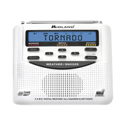 RADIO RECEPTOR DEL SISTEMA DE ALERTA SÍSMICA MEXICANO Y METEOROLÓGICO NOAA, VÍA RADIO EN VHF Y MEDIANTE CÓDIGOS EAS-SAME-Radios Amateur-MIDLAND-Bsai Seguridad & Controles