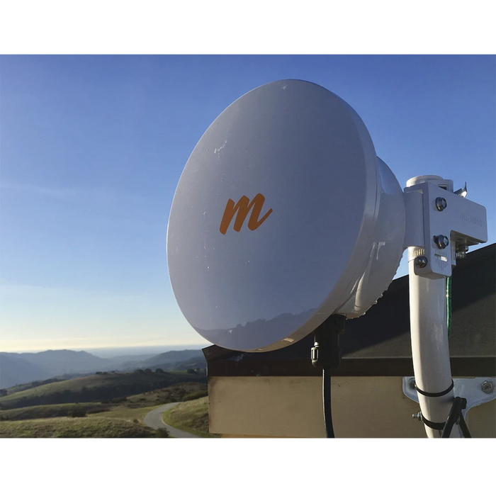 RADIO ULTRALIGERO BACKHAUL PTP EN 24 GHZ MIMO 4X4:4, 1.5 GBPS, ANTENA INTEGRADA 33 DBI, IP67, SINCRONIZACIÓN PARA REUSAR CANALES, ADAPTACIÓN AUTOMÁTICA AL ENTORNO-Enlaces de Backhaul-MIMOSA NETWORKS-B24-Bsai Seguridad & Controles