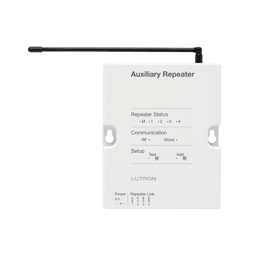 (RADIORA2) REPETIDOR AUXILIAR PARA CONTROLADOR PRINCIPAL RRMAINREP 120V-Automatización - Casa Inteligente-LUTRON ELECTRONICS-RRAUXREP-Bsai Seguridad & Controles