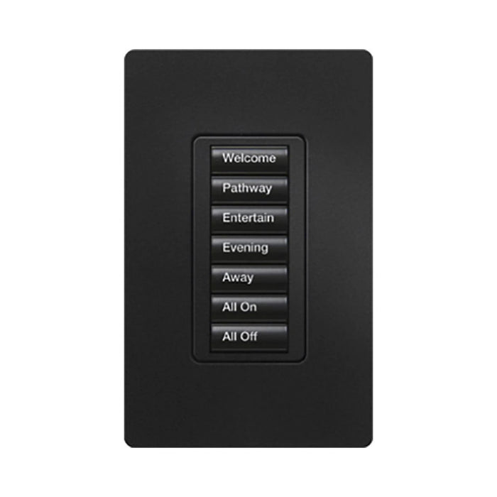 (RADIORA2) TECLADO SEETOUCH 7 BOTONES, PROGRAME ESCENAS DIFERENTES EN CADA BOTÓN.-Automatización - Casa Inteligente-LUTRON ELECTRONICS-RRDW7BMN-Bsai Seguridad & Controles