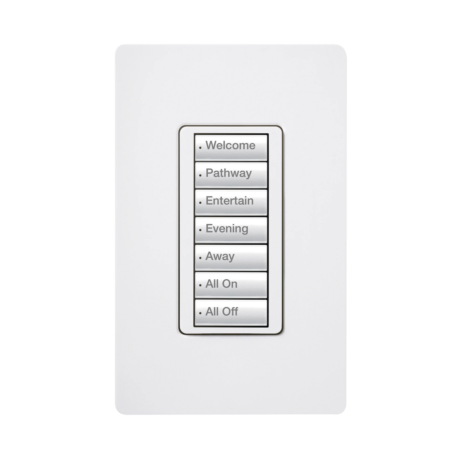 (RADIORA2) TECLADO SEETOUCH 7 BOTONES, PROGRAME ESCENAS DIFERENTES EN CADA BOTÓN.-Automatización - Casa Inteligente-LUTRON ELECTRONICS-Bsai Seguridad & Controles