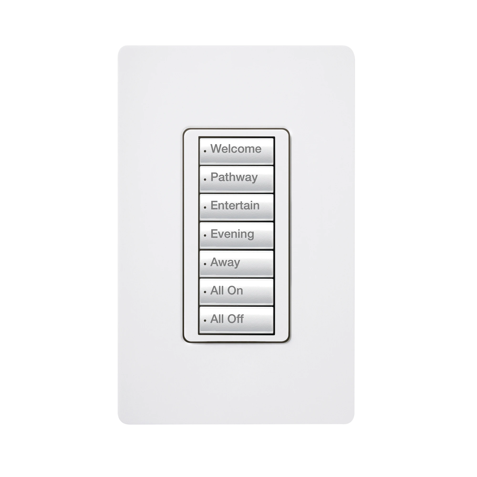 (RADIORA2) TECLADO SEETOUCH 7 BOTONES, PROGRAME ESCENAS DIFERENTES EN CADA BOTÓN.-Automatización - Casa Inteligente-LUTRON ELECTRONICS-Bsai Seguridad & Controles