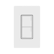 (RADIORA3) BOTONERA SUNNATA BLANCO 2 ESCENAS PARA RADIO RA3, PROGRAME ESCENAS DIFERENTES EN CADA BOTÓN.-Automatización - Casa Inteligente-LUTRON RADIORA 3-Bsai Seguridad & Controles