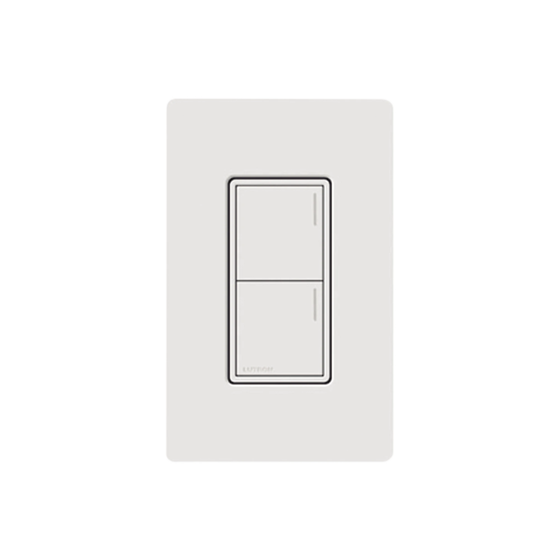 (RADIORA3) BOTONERA SUNNATA NEGRO 2 ESCENAS PARA RADIO RA3, PROGRAME ESCENAS DIFERENTES EN CADA BOTÓN.-Automatización - Casa Inteligente-LUTRON RADIORA 3-Bsai Seguridad & Controles