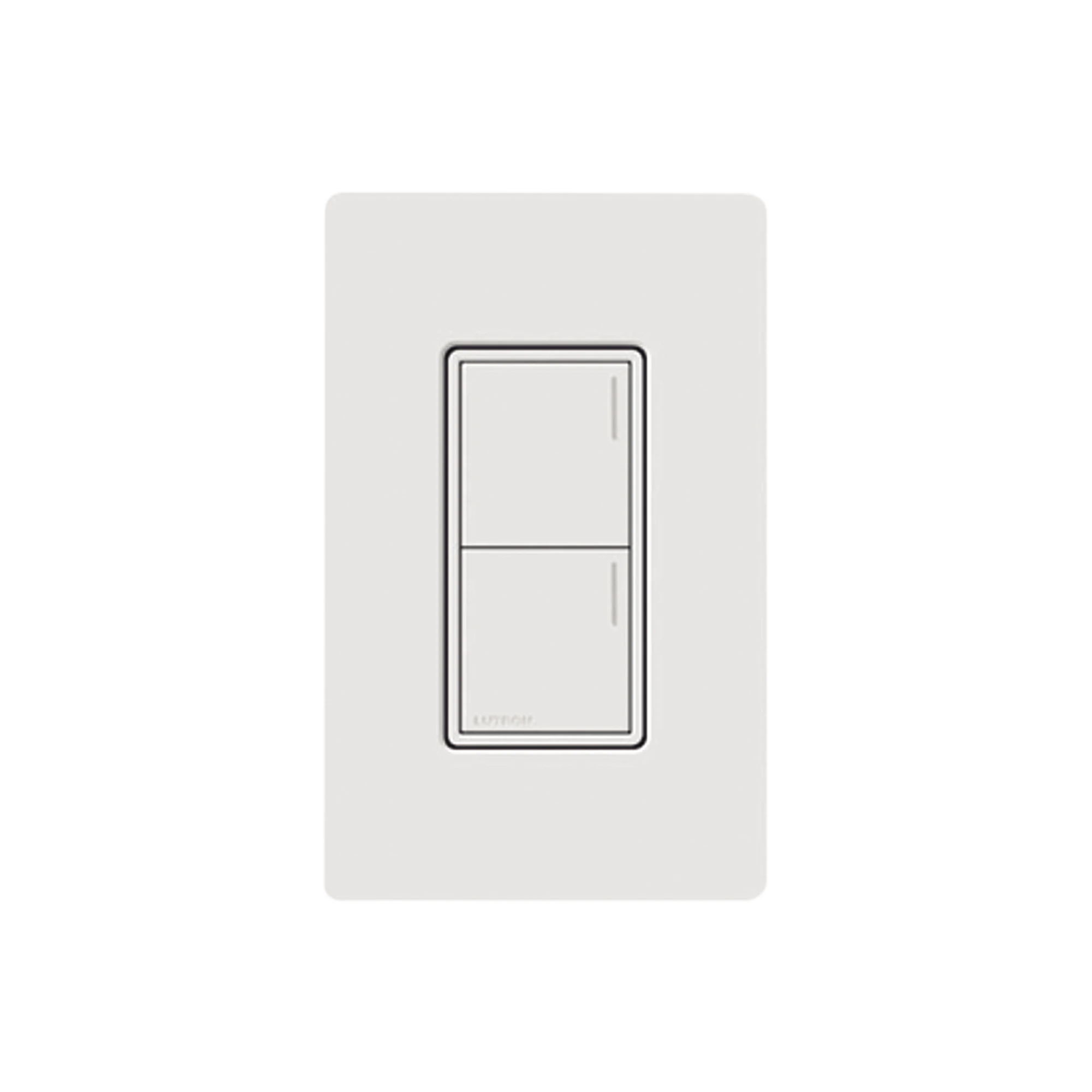 (RADIORA3) BOTONERA SUNNATA NEGRO 2 ESCENAS PARA RADIO RA3, PROGRAME ESCENAS DIFERENTES EN CADA BOTÓN.-Automatización - Casa Inteligente-LUTRON RADIORA 3-Bsai Seguridad & Controles