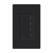 (RADIORA3) BOTONERA SUNNATA NEGRO 4 ESCENAS PARA RADIO RA3, PROGRAME ESCENAS DIFERENTES EN CADA BOTÓN.-Automatización - Casa Inteligente-LUTRON RADIORA 3-Bsai Seguridad & Controles