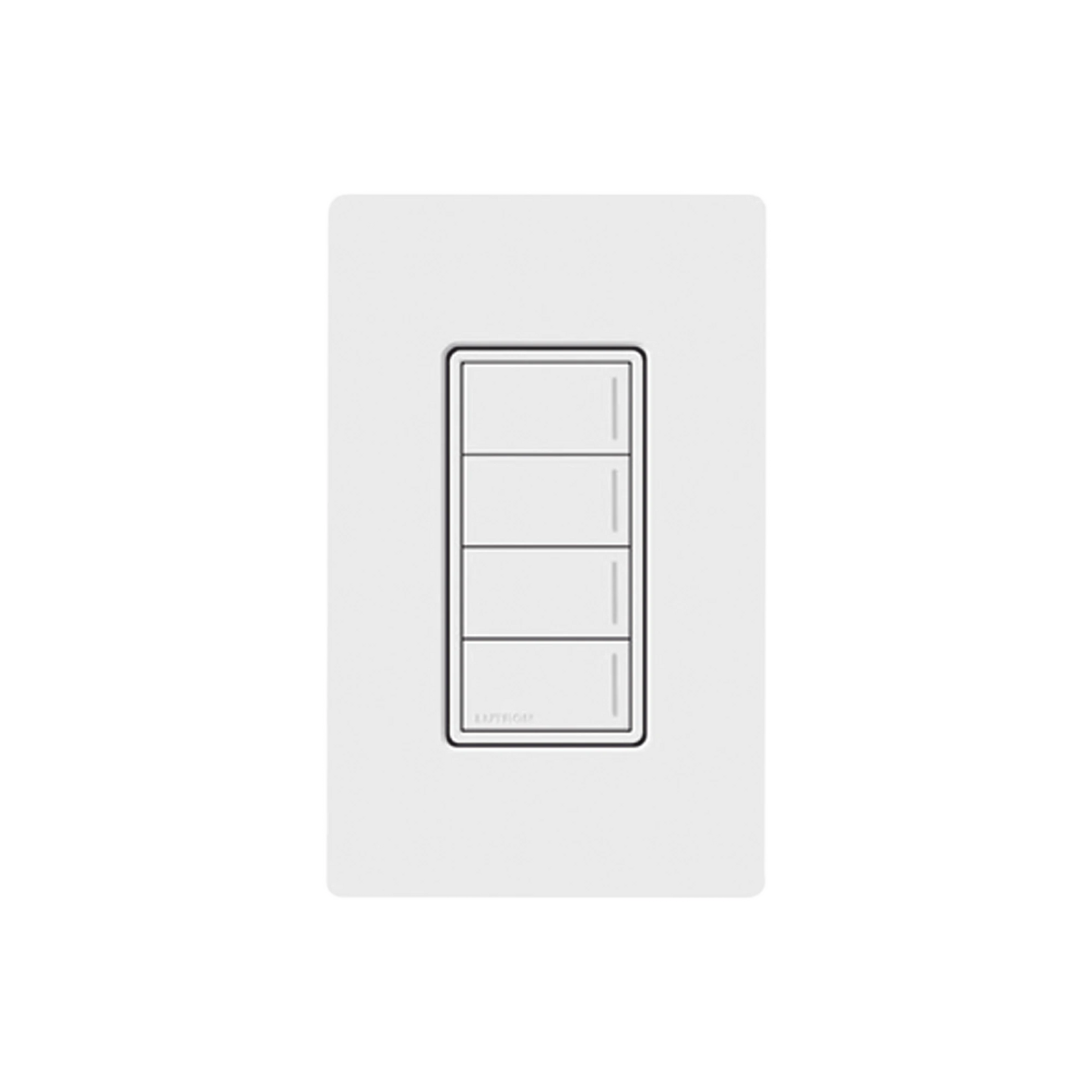 (RADIORA3) BOTONERA SUNNATA NEGRO 4 ESCENAS PARA RADIO RA3, PROGRAME ESCENAS DIFERENTES EN CADA BOTÓN.-Automatización - Casa Inteligente-LUTRON RADIORA 3-Bsai Seguridad & Controles