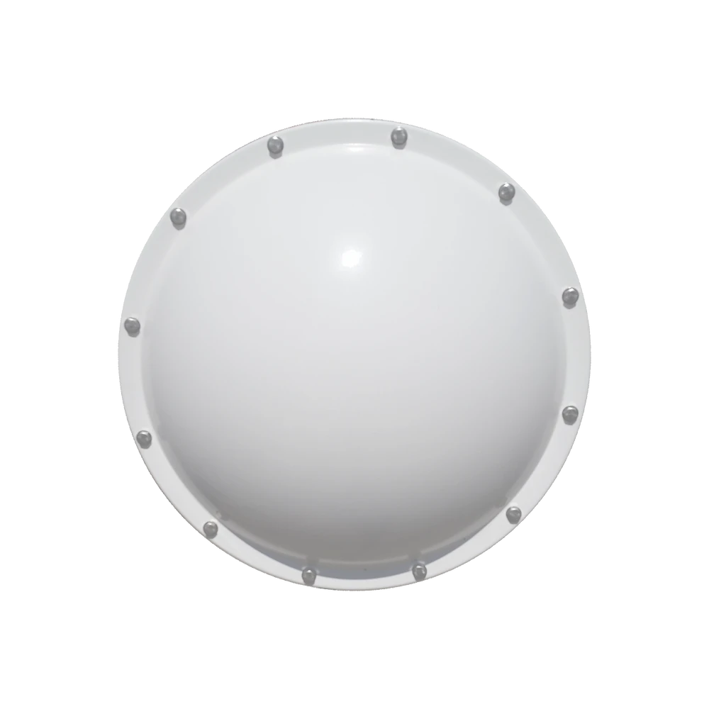 RADOMO DE FIBRA DE VIDRIO PARA ANTENA DIRECCIONAL AJ-600-34 (REDUCE EL IMPACTO DEL VIENTO EN LA ANTENA Y TORRE)-Antenas-TXPRO-Bsai Seguridad & Controles