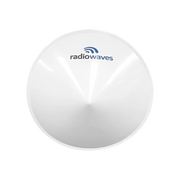 RADOMO PARA ANTENAS SPD4-5.9NS, SPD4-5.2NS, DIMENSIONES (4 FT), REDUCE LA CARGA DE VIENTO Y MEJORA LA ESTABILIDAD DEL ENLACE-Antenas-RADIOWAVES-Bsai Seguridad & Controles