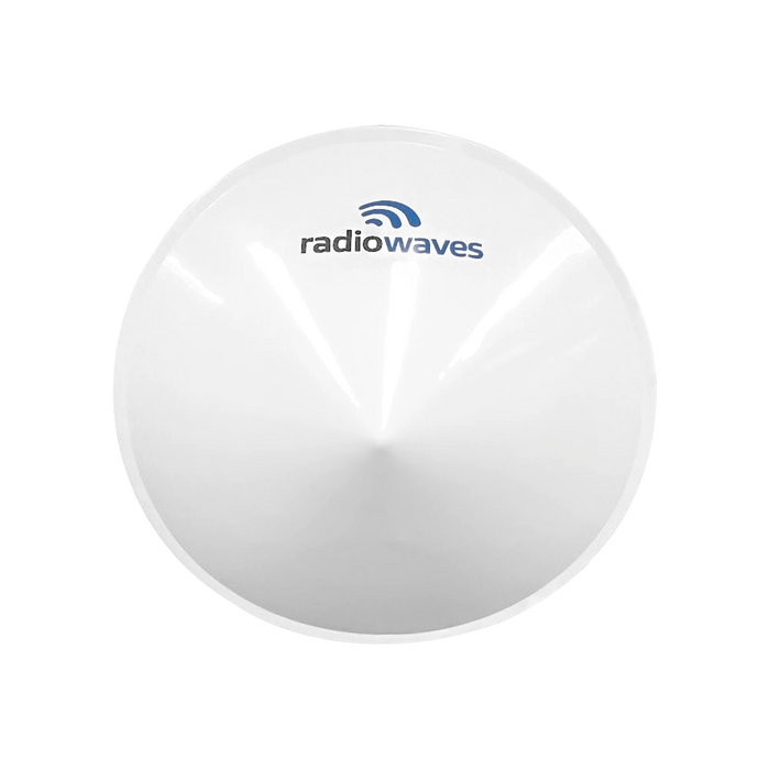 RADOMO PARA ANTENAS SPD4-5.9NS, SPD4-5.2NS, DIMENSIONES (4 FT), REDUCE LA CARGA DE VIENTO Y MEJORA LA ESTABILIDAD DEL ENLACE-Antenas-RADIOWAVES-Bsai Seguridad & Controles