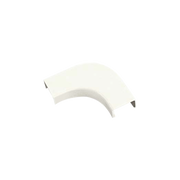 CURVA DE RADIO CONTROLADO, PARA USO CON CANALETA LD10, MATERIAL ABS, COLOR BLANCO