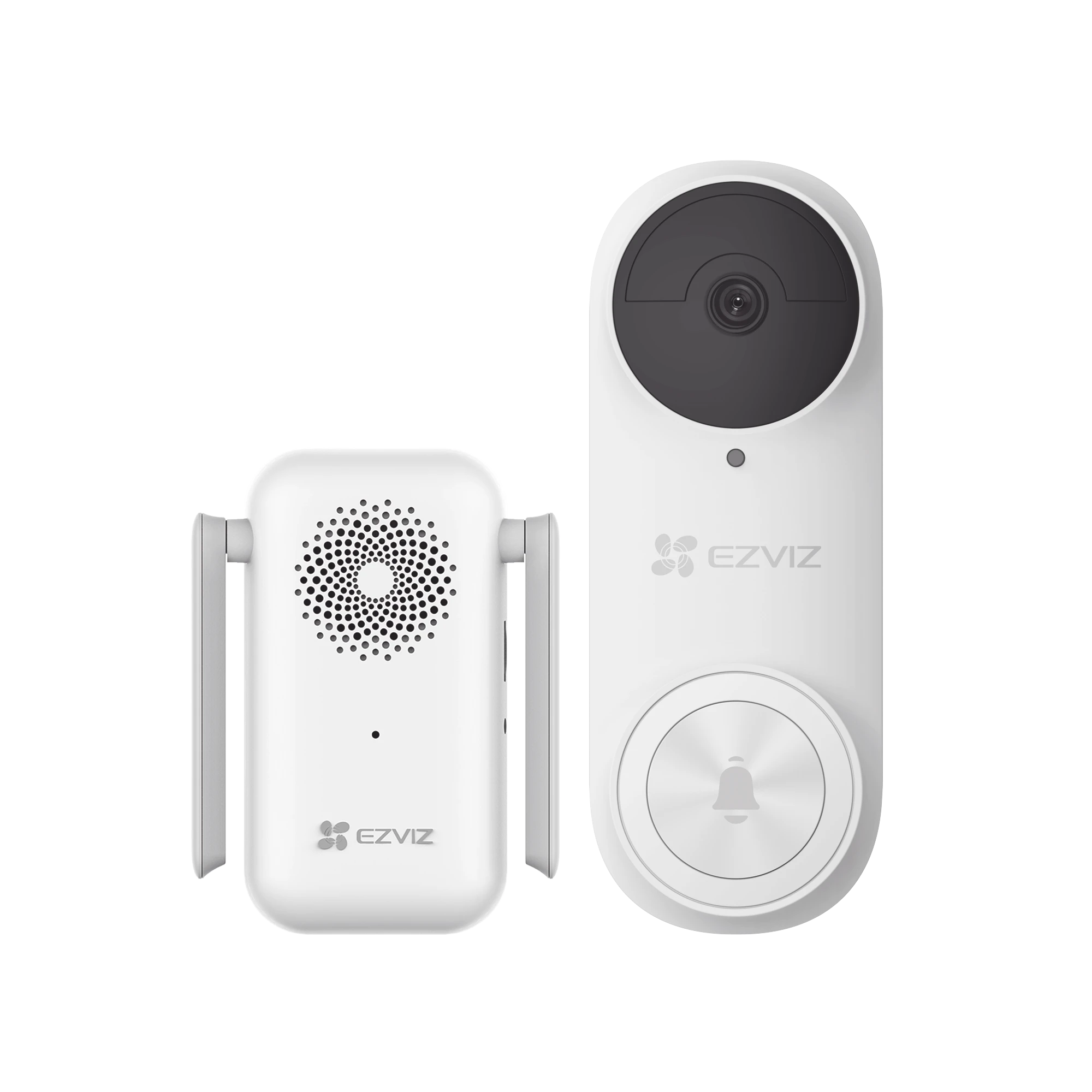 TIMBRE CON CÁMARA WI-FI (DOORBELL) DE BATERÍA RECARGABLE / LIBRE DE CABLES / USO EXTERIOR CON PROTECCIÓN (IP65) / CÁMARA 3 MEGAPÍXEL / LLAMADA A LA APP / INCLUYE TIMBRE PARA INTERIOR CON TIMBRES SELECCIONABLES / RANURA-Videoporteros e Interfonos-EZVIZ-Bsai Seguridad & Controles