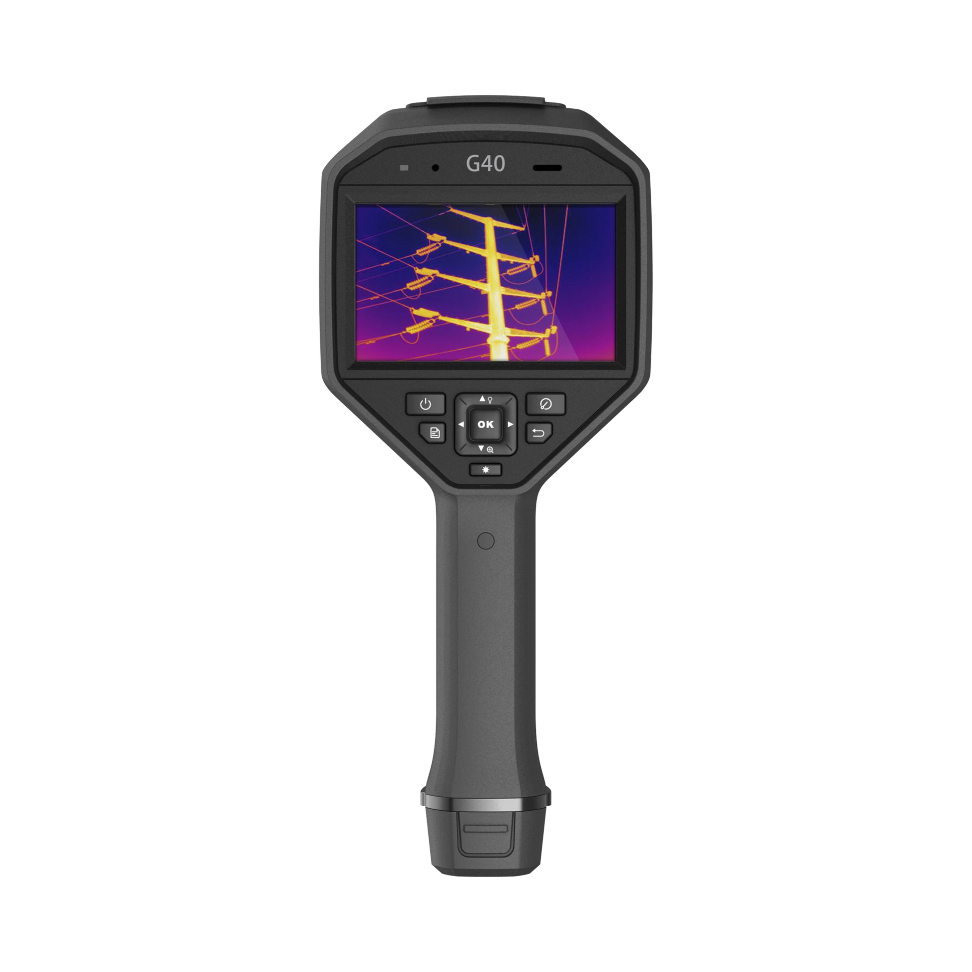 CÁMARA TERMOGRÁFICA PORTÁTIL / RESOLUCIÓN 480 X 360 / LENTE 25 MM / WIFI / IP54 / RANURA MICROSD HASTA 128 GB-Cámaras IP-HIKMICRO-Bsai Seguridad & Controles