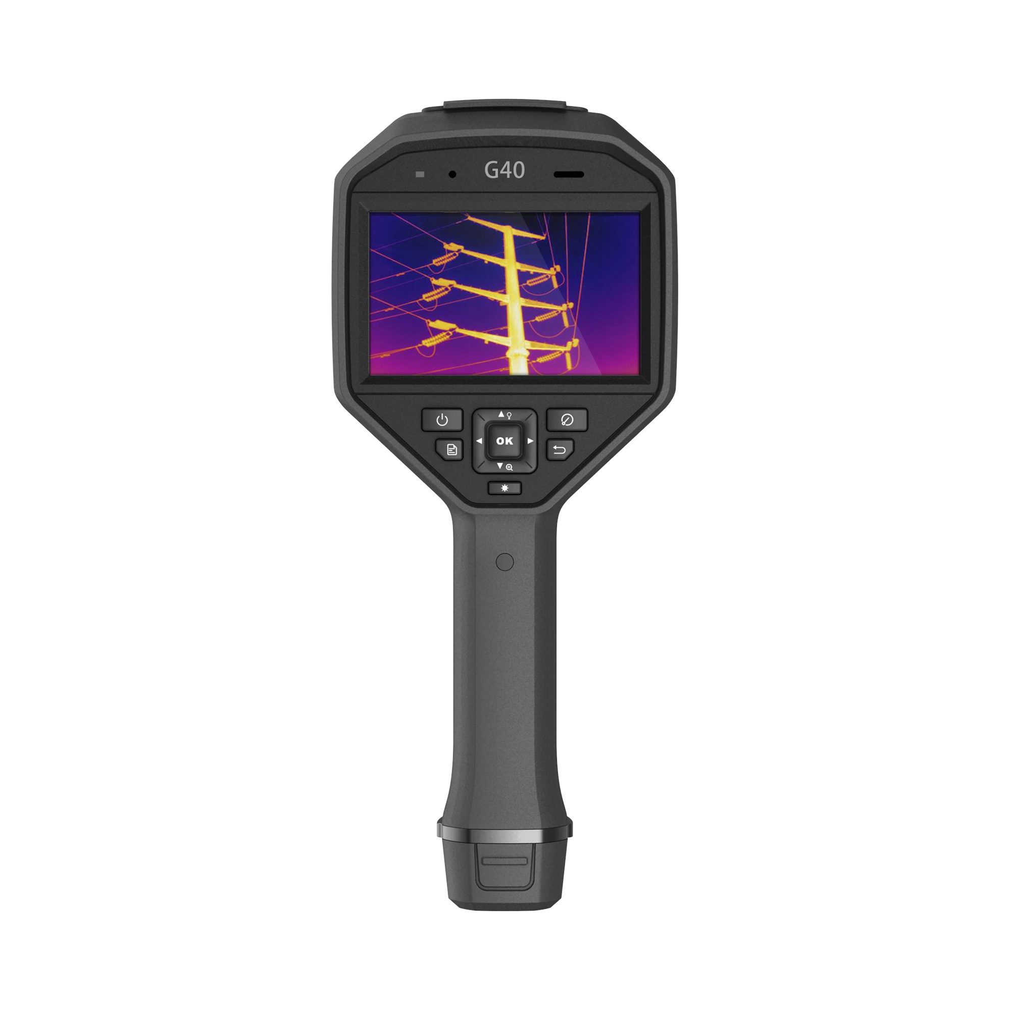 CÁMARA TERMOGRÁFICA PORTÁTIL / RESOLUCIÓN 480 X 360 / LENTE 25 MM / WIFI / IP54 / RANURA MICROSD HASTA 128 GB-Cámaras IP-HIKMICRO-Bsai Seguridad & Controles