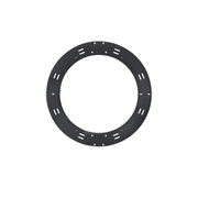 RAQUETA DE ALMACENAMIENTO Y GESTIÓN DE HOLGURA, DE 24 IN DE DIÁMETRO, INSTALACIÓN EN PARED O EN RACK, INCLUYE 8 CINTAS DE CONTACTO DE 12 IN, COLOR NEGRO-Redes FTTH/PON-PANDUIT-Bsai Seguridad & Controles