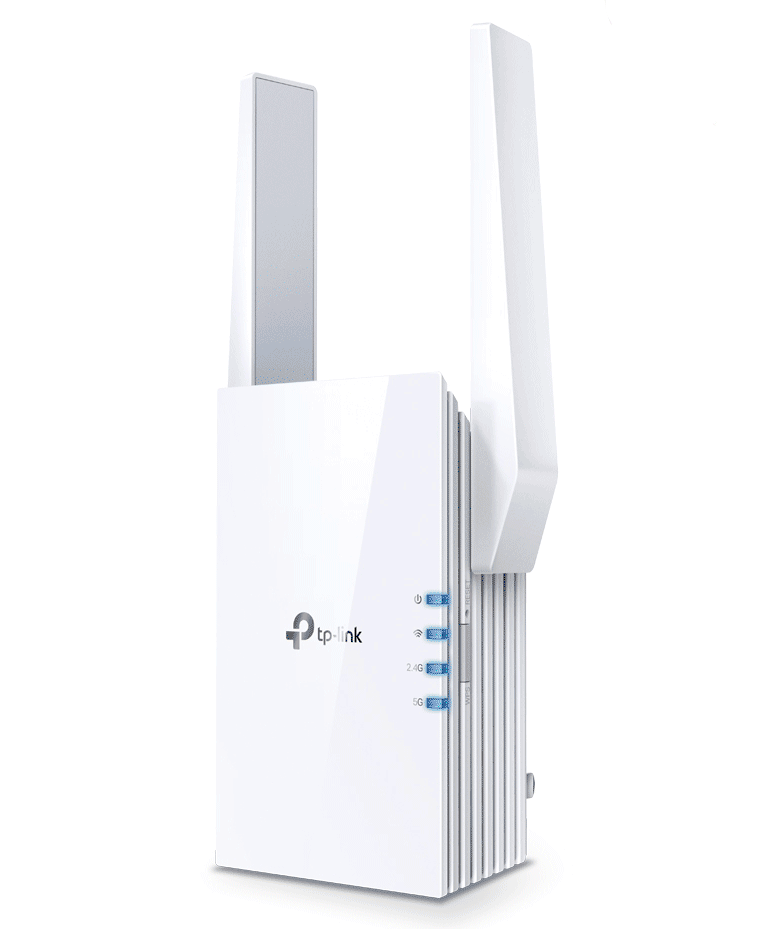 TP-LINK - RE705X / EXTENSOR DE RANGO WI-FI 6 AX3000 / HASTA 2400MBPS / CUBRE HASTA 140 METROS CUADRADOS Y 30 DISPOSITIVOS / COMPATIBLES EASYMESH-Repetidores WIFI-TP-LINK-Bsai Seguridad & Controles