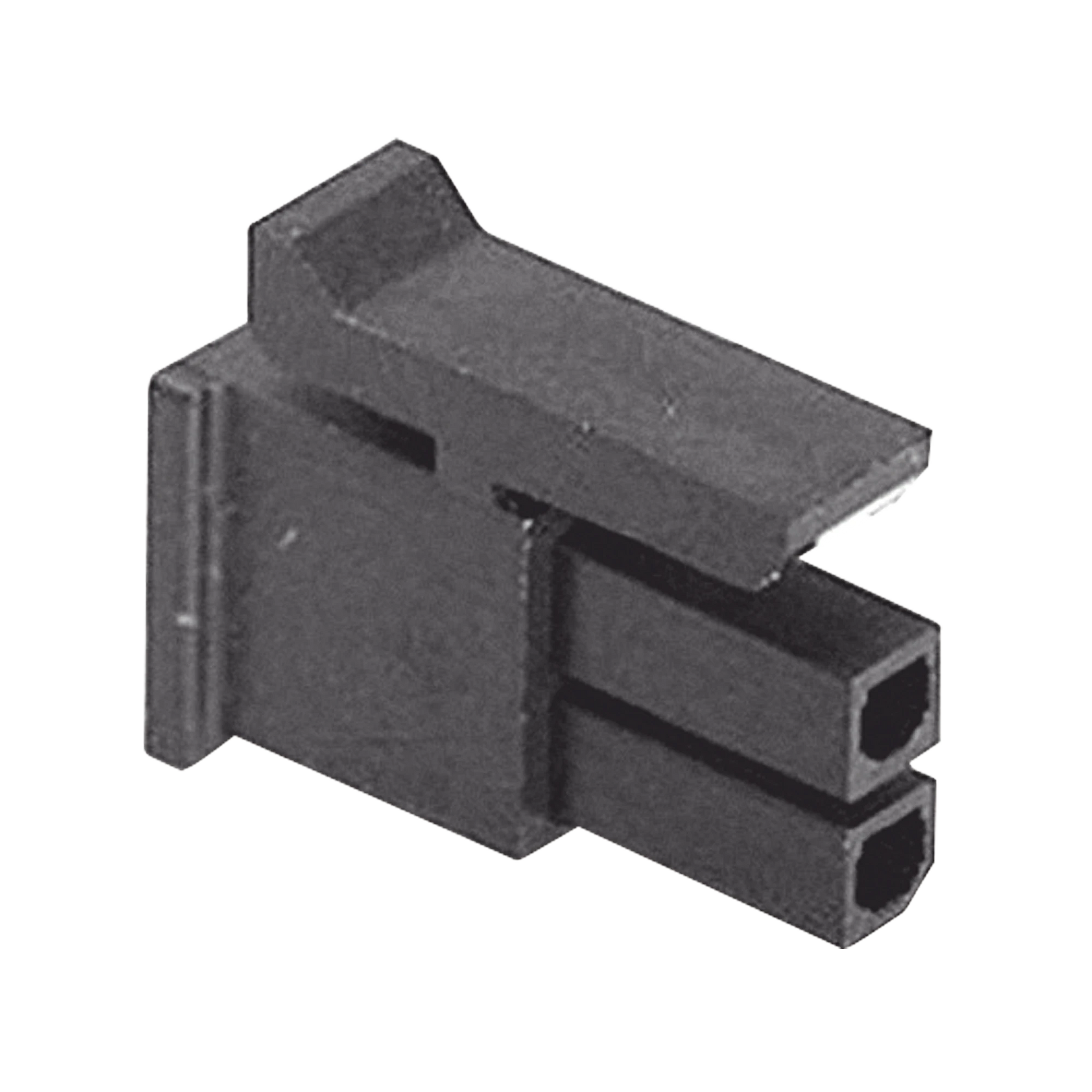 RECEPTÁCULO DE DOS POSICIONES EN CONECTOR RECTANGULAR DE CARCASA NEGRA DE 0.118 (3.00 MM) MOLEX.-Refacciones-SYSCOM-Bsai Seguridad & Controles
