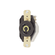 RECEPTÁCULO DE MEDIA VUELTA INDUSTRIAL PARA EMPOTRAR DE 20 A 125 V CA 2 POLOS 3 HILOS (NEMA L5-20R).-Accesorios Control de Acceso-HUBBELL-Bsai Seguridad & Controles
