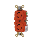 RECEPTÁCULO DUPLEX DE MEDIA VUELTA/ 15 A 125 V CA / 2 POLOS 3 HILOS / NEMA L5-15R.-Cables y Conectores-HUBBELL-Bsai Seguridad & Controles