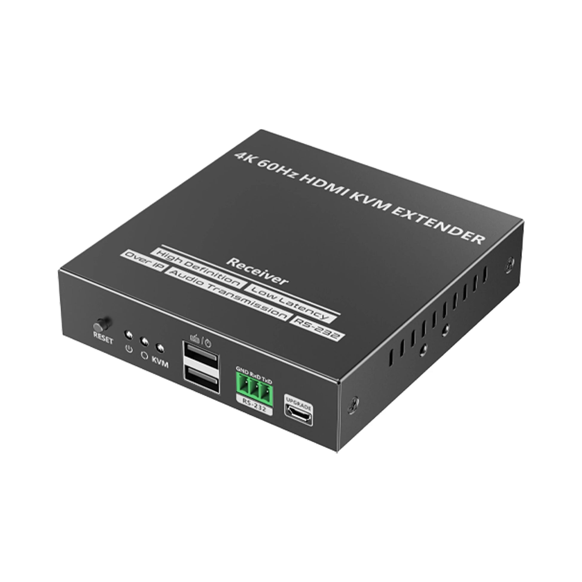 RECEPTOR COMPATIBLE PARA KIT TT582-KVM |4K @60HZ | CAT 6, 6A Y 7 | HASTA 150 METROS | TRANSMITE EL VIDEO Y CONTROLA TU DVR VÍA USB A DISTANCIA-ProAV-EPCOM TITANIUM-Bsai Seguridad & Controles