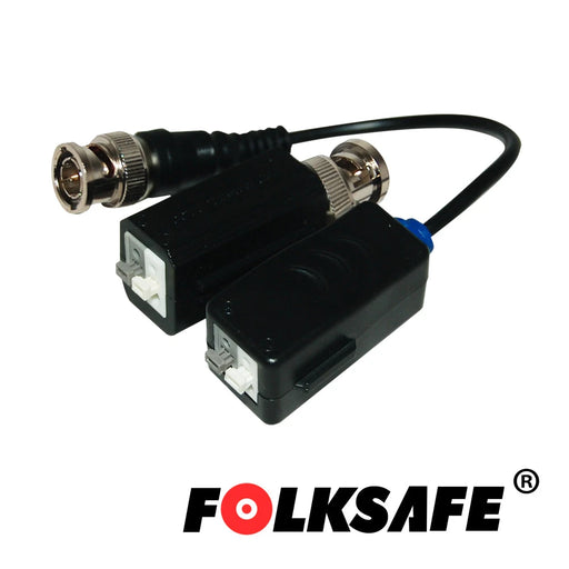 TRANSCEPTOR HD FOLKSAFE FS-HDP4100C(MEDIDAS 35.1 X 16.7 X 18.7MM) TRANSMISOR/RECEPTOR DE VIDEO PASIVO 1CH TIPO PUSH-IN, DISTANCIA MÁXIMA DE 320MTS DE CABLEADO PARA VIDEO AHD 1.3MP, 180MTS 5MP AHD, COMPATIBLE CON TODAS LAS MARCAS DE CÁMARAS CON FORMATO ...-Accesorios Videovigilancia-FOLKSAFE-Bsai Seguridad & Controles