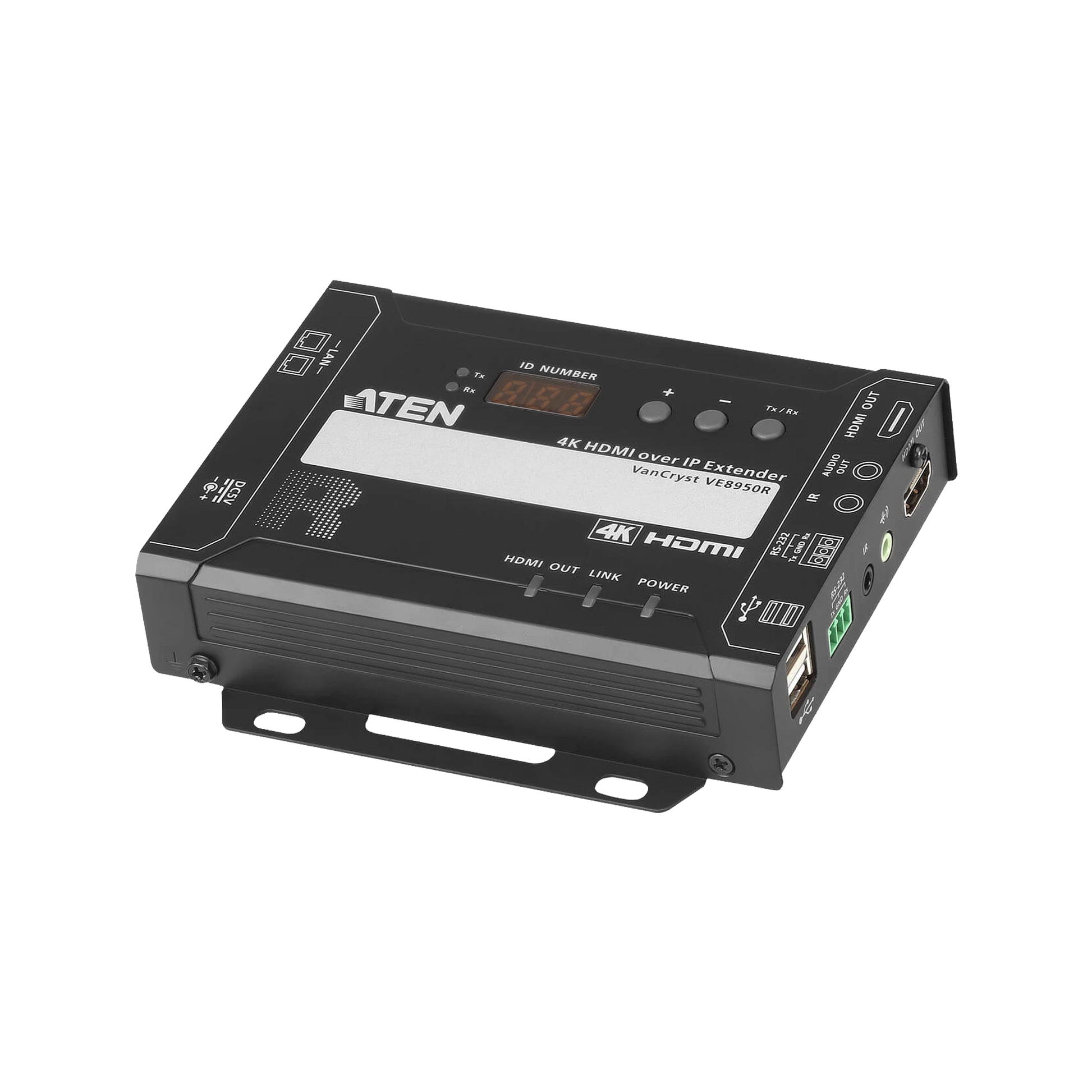 RECEPTOR HDMI | IP | 4K @ 30HZ | 4:4:4 | EDID EXPERT™ | PROTOCOLO CLI TELNET O RS-232 | CONEXIÓN PUNTO A PUNTO O MULTIPUNTO A MULTIPUNTO-Audio, Video y Voceo-ATEN-Bsai Seguridad & Controles