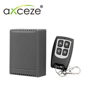 RECEPTOR INALAMBRICO CON CONTROL REMOTO DE 4 BOTONES AXCEZE AX-REC40-Acceso-AXCEZE-Bsai Seguridad & Controles