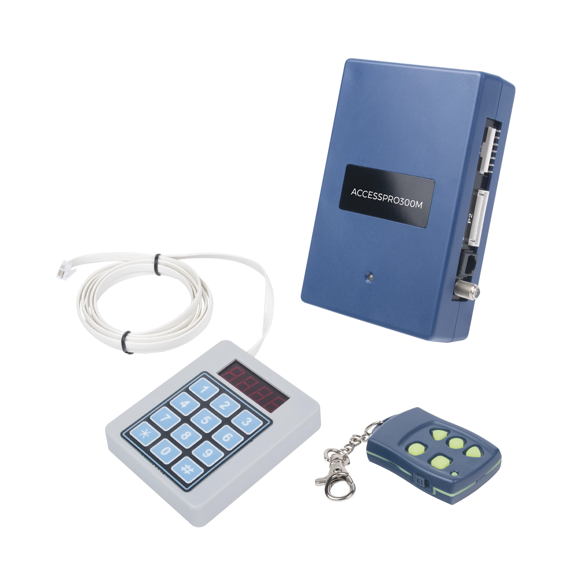 RECEPTOR INALAMBRICO UNIVERSAL ADMINISTRABLE POR SOFTWARE, HASTA 1600 CONTROLES DE USUARIOS, COMPATIBLE CON BARRERAS Y MOTORES DE PUERTAS-Accesorios Automatizacion e Intrusion-ACCESSPRO-Bsai Seguridad & Controles