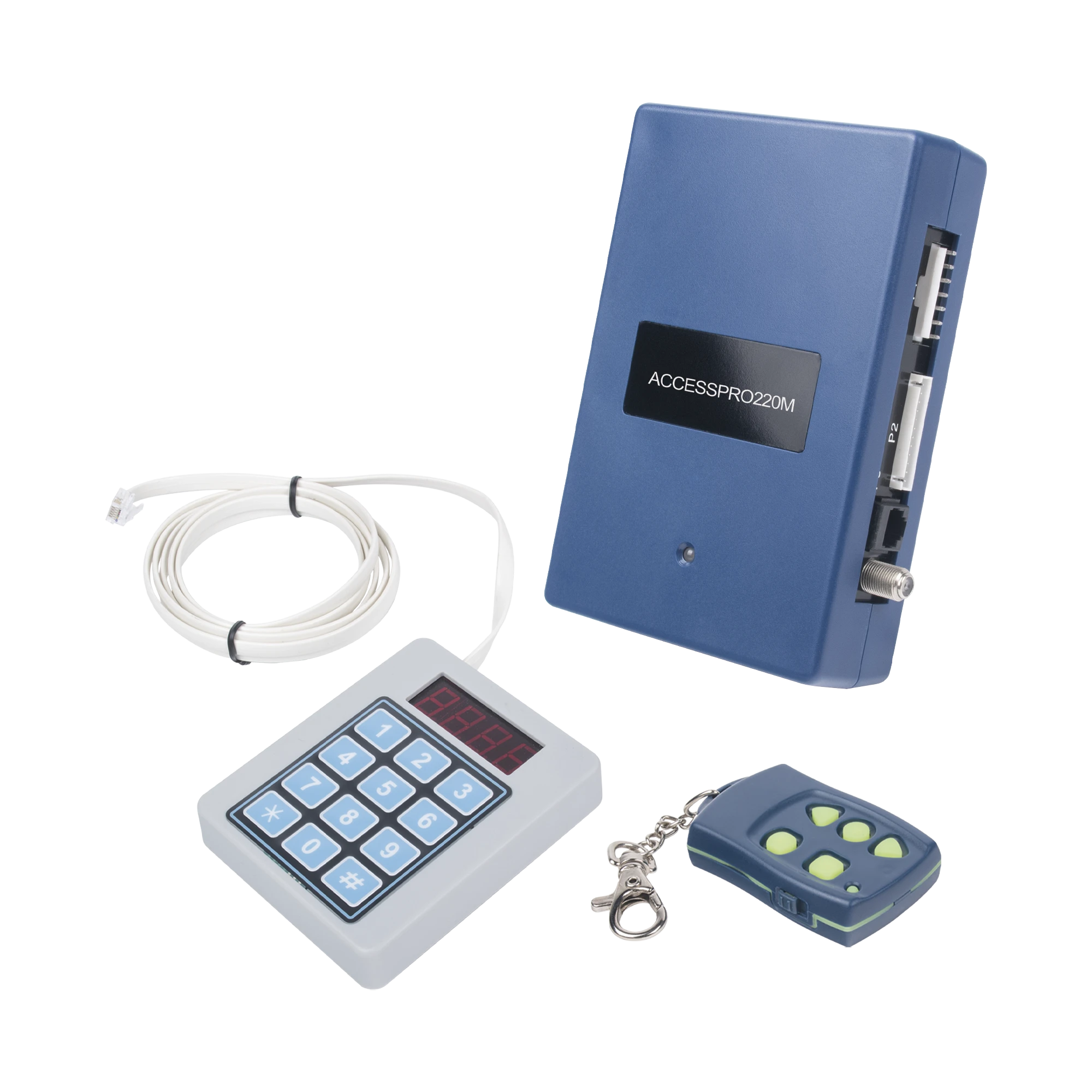 RECEPTOR INALAMBRICO UNIVERSAL, MANDO A DISTANCIA, CONTROLES ADMINISTRABLES, HASTA 1600 USUARIOS, COMPATIBLE CON BARRERAS Y MOTORES DE PUERTAS-Accesorios Controles de Acceso-ACCESSPRO-Bsai Seguridad & Controles