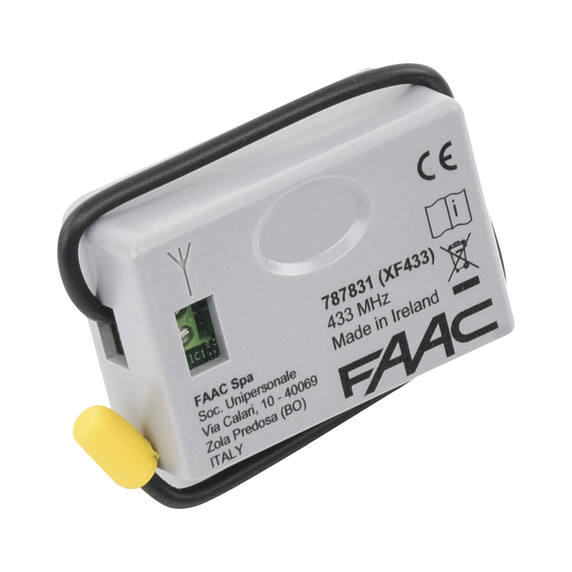 RECEPTOR INALÁMBRICO XF 433 PARA OPERADOR FAAC S418-Acceso Vehicular-FAAC-Bsai Seguridad & Controles